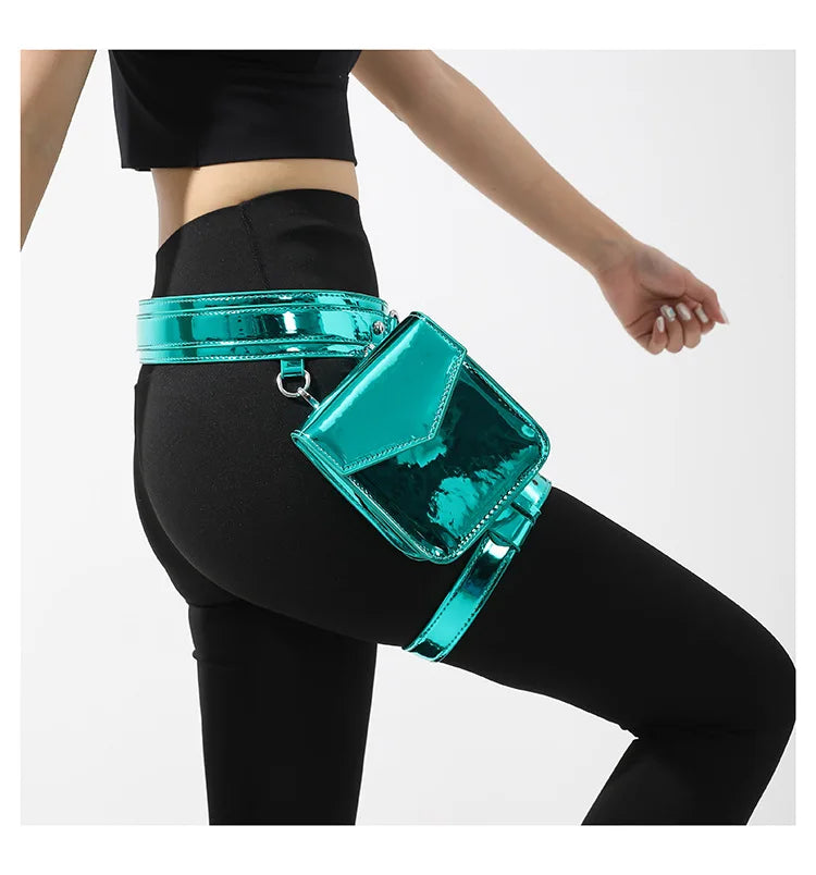 Belt Bag Mini Bag Waist Bag Leg Bag Sports Fitness Running Bag With Yoga Pants Headset Lipstick Bag Fanny Pack Purse Waist Pack