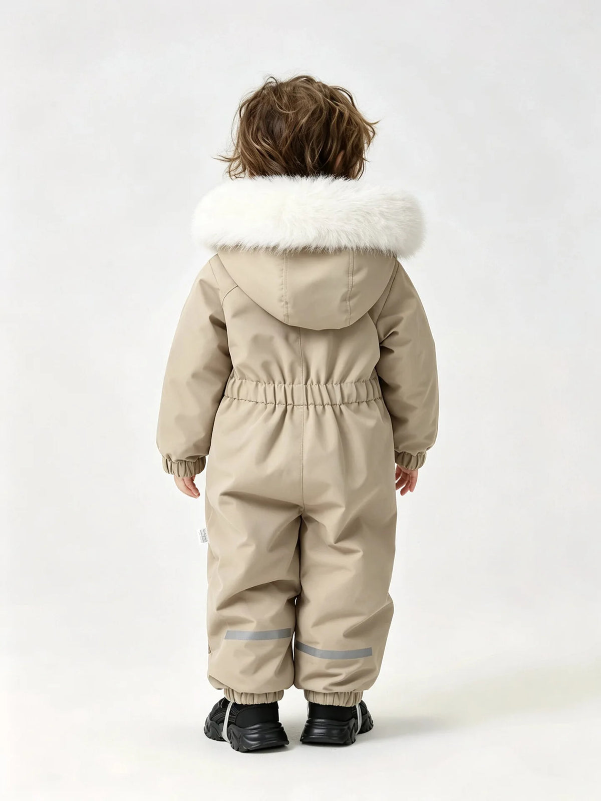 2026 Winter New Star Lightweight Hooded Ski Suit for Kids, Boys Girls Baby Romper Jumpsuit, Toddler One-Piece Warm Snowsuit 2-5T