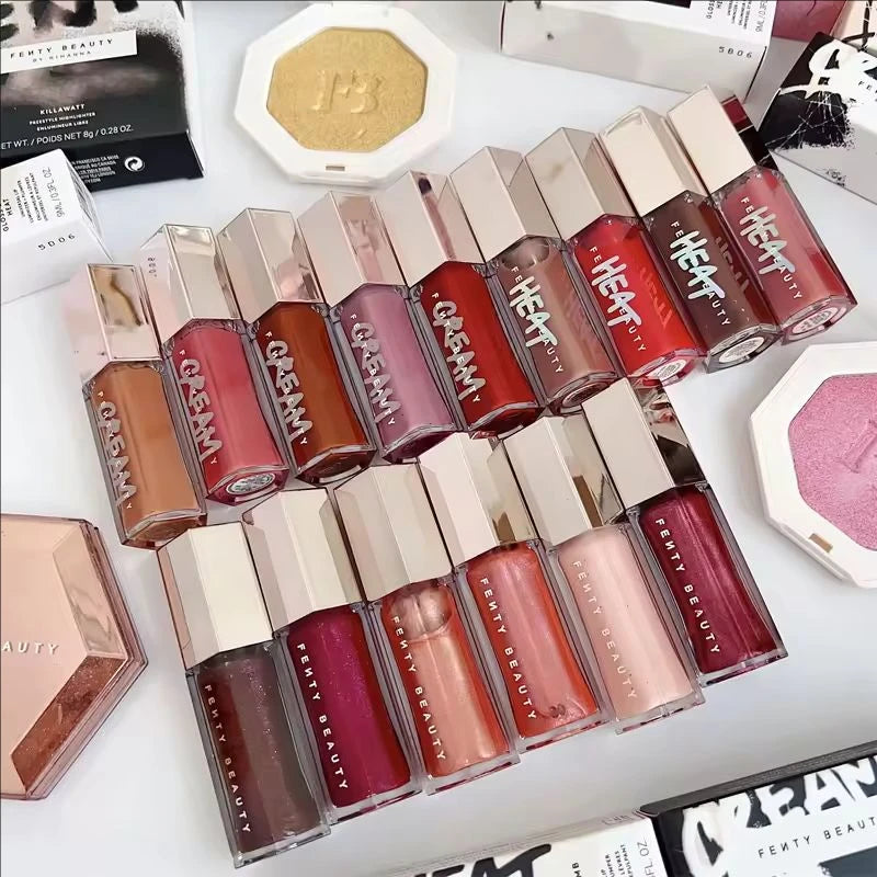 2026 Fashion Fenty Beauty Makeup Set Lipstick Diamond Facial Illumination Powder Presenting Facial Contour Stick Loose Powder