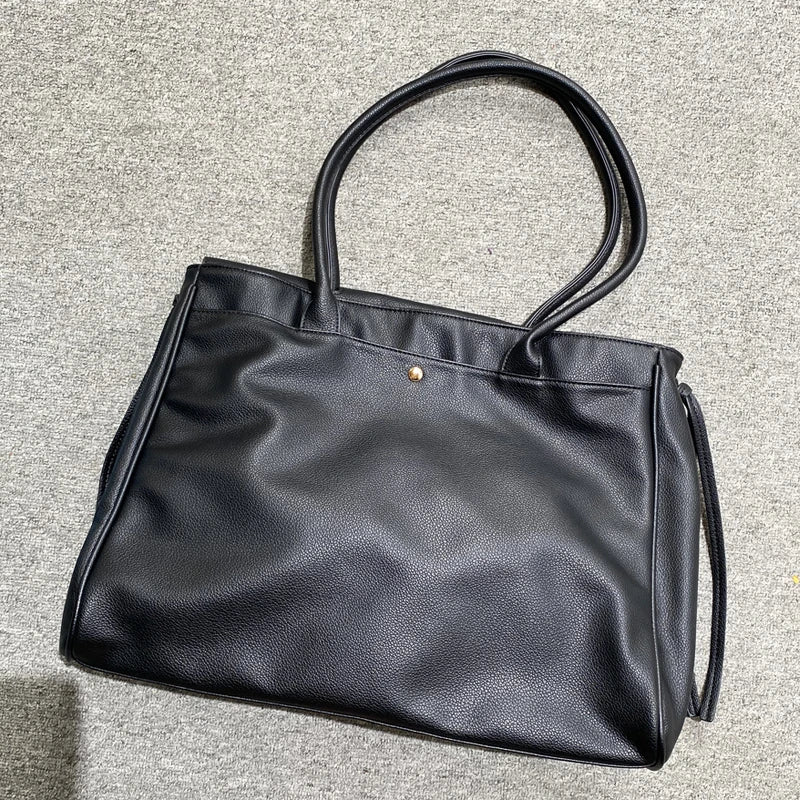 Briefcase Tote Bags For Women Luxury Designer Handbag And Purses 2025 New In PU Grain Multi-compartment Design Underarm Shoulder