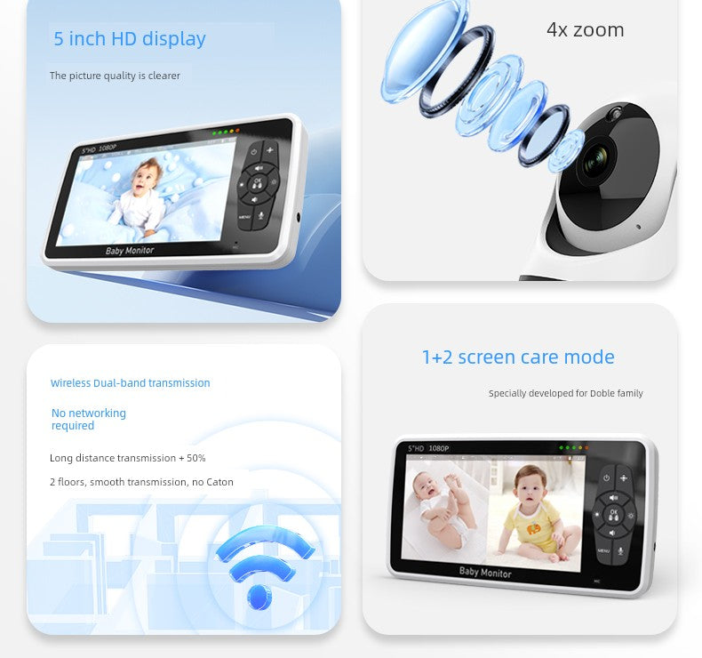 Smart For Home Baby Child Sleeping Monitor