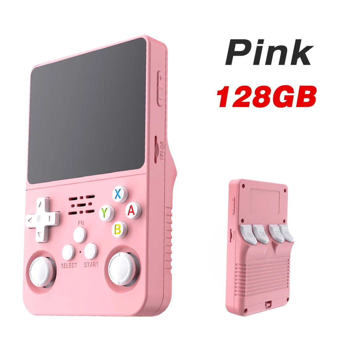 Retro R36S handheld game console 3.5-inch IPS screen Linux system 128GB portable pocket player for gaming