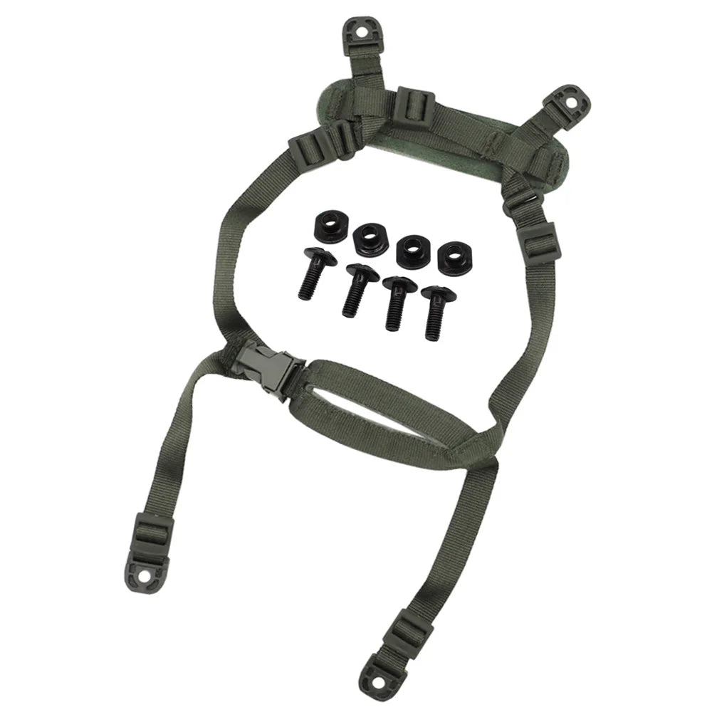 Tactical Helmet Retention System H-Nape Chin Strap For MICH /ACH AF PASGT/M88 Helmet Accessories
