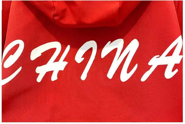 Baby Boys' Clothing Set Spring and Autumn New Handsome Children's Hooded Jacket Pants Two Piece Clothing Sports Set 2-9Y