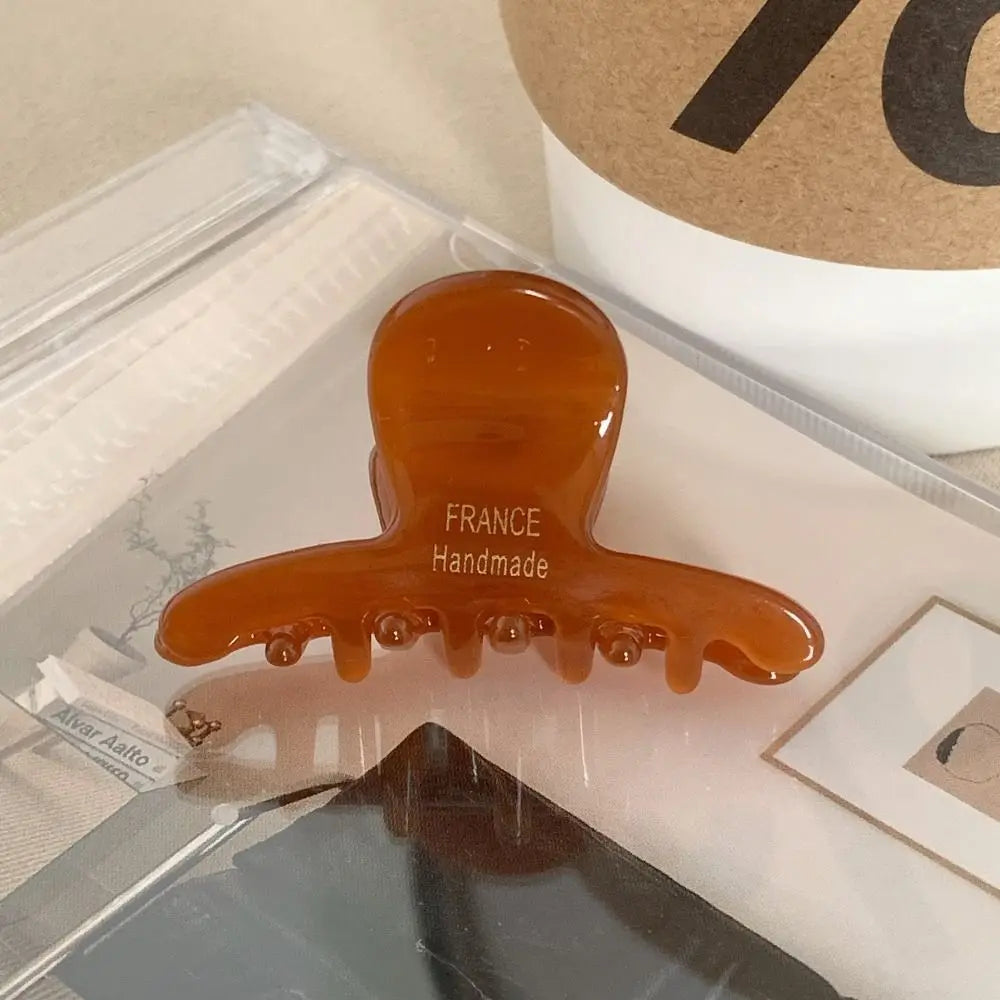 Fashion Small Claw Clip Hair Accessories Headwear Hair Claw Headdress Acetate Barrette Girls