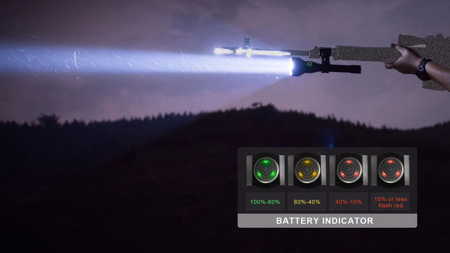 TrustFire Superior 2300LM Ultra Throw 1000M LED Hunting Flashlight T70 Camping Torch Light Flashlight