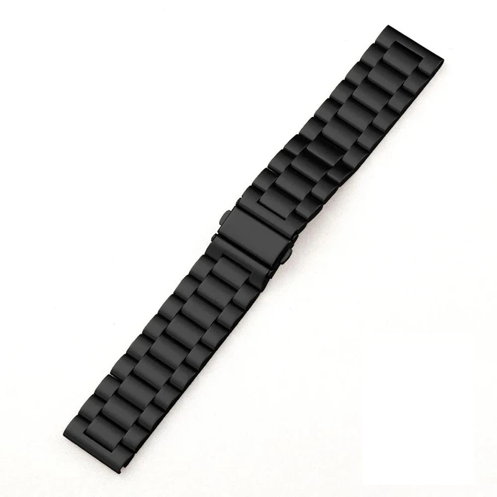 22mm Stianless Steel Watchband For OnePlus Watch 3 2R 2 Folding Buckle Strap For OPPO Watch X X2 OPPO Watch 4 Pro Metal Bracelet