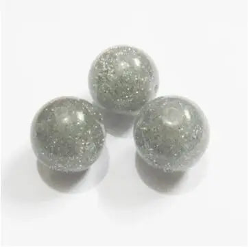 Wholesale 12mm 480pcs/bag ,16mm 200pcs/bag ,20mm  100pcs/bag Chunky Round Glitter Beads/DIY  Jewelry Finding/Hand Made Beads