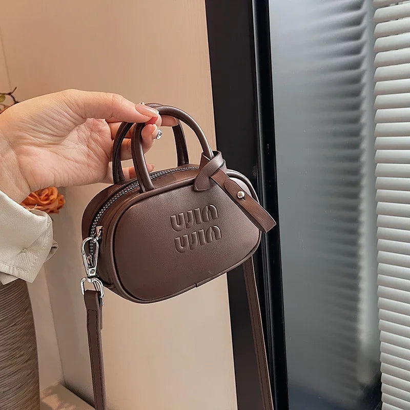 Luxury Brand Women Bag 2024 Winter Mini Crossbody Bag Purse Fashion Simple Handbag Satchel High Quality Lady Small Shoulder Bags