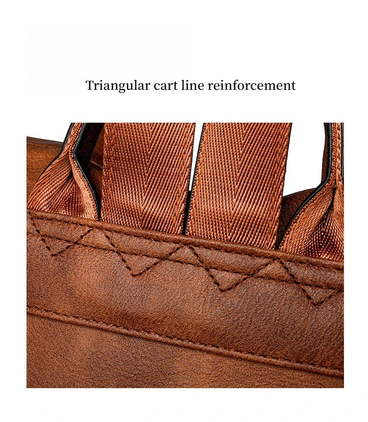 Winter Women's Backpack European Retro Two-shoulder Bag Luxury PU Composite Bag Commuter Single Shoulder Bag Leisure Travel Bags