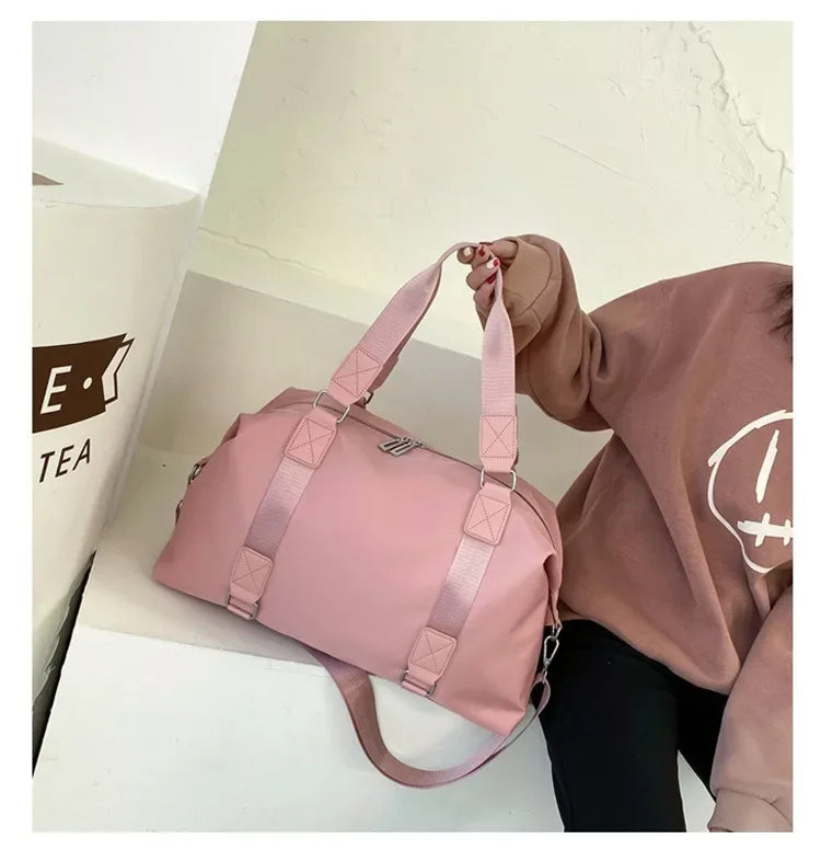 Large Gym Bag with Wet Dry Compartment | Sport Duffel for Women Men | Travel Tote