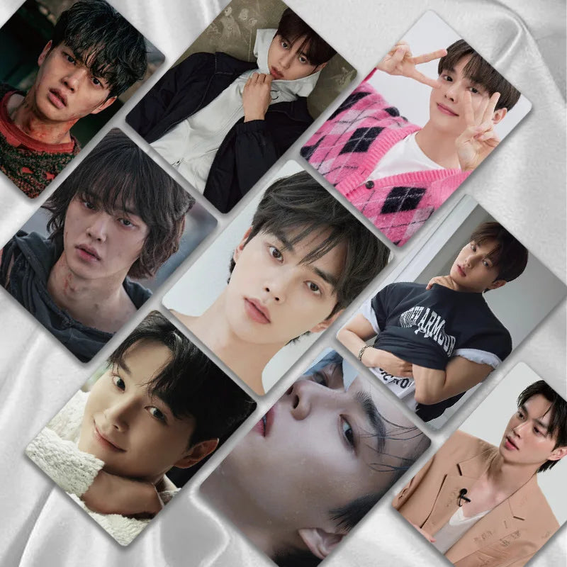 50pcs/set Kang Song Laser Cards Album LOMO Cards Angels And Demons Postcards Holographic Cards Glitter Cards Collectible Gifts