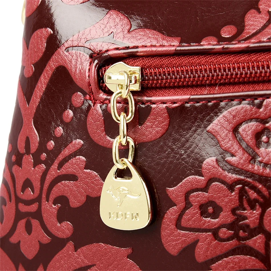 3 Layers Women 2024 Luxury Handbags Women Bags Designer Casual Shoulder Bags High Quality Leather Crossbody Bags for Female