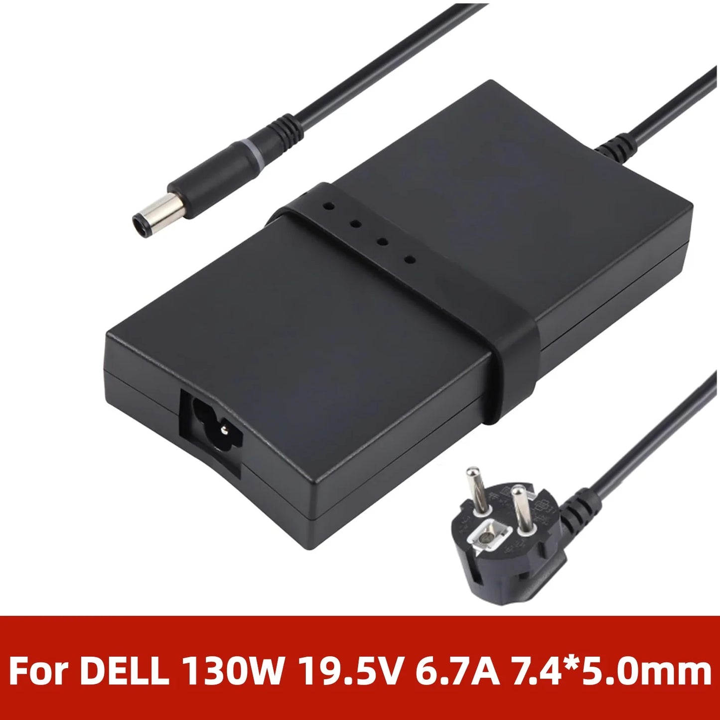 19.5V 6.7A 130W 7.4*5.0 AC Laptop Adapter Power Charger For DELL G3 G5 Inspiron 7566 7567 7557 7559 P57F LA130PM DA130PE1-00