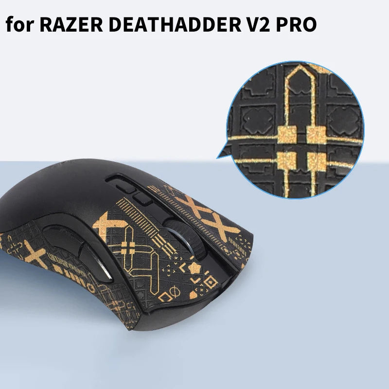 Mouse Grip Tape Skate Handmade Sticker Non Slip Suck Sweat For Razer Viper Ultimate DeathAdder V2 PRO Wireless Mouse