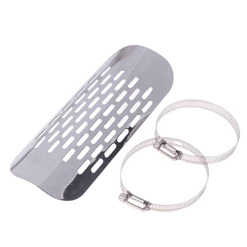 1PC Universal Motorcycle Exhaust Pipe Heat Shield Cover Muffler Protector Guard Moto Accessories Fit For Motorcycle