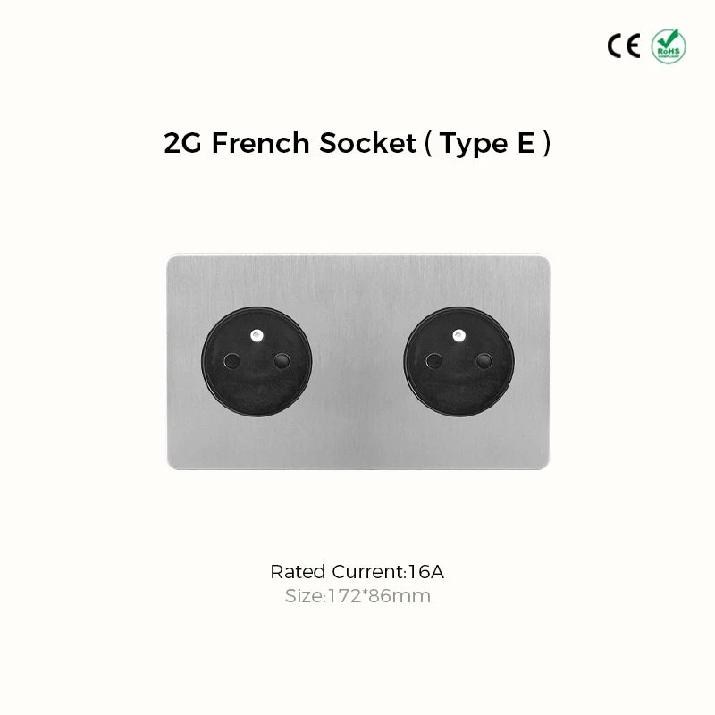 Avoir Matte Silver Vintage Toggle Switch Panel Brass Lever Switches Push Button Home Improvements Light Switches Dimmer Sockets