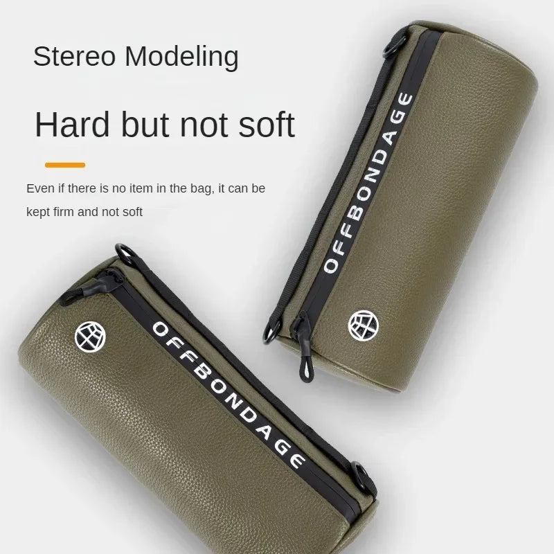 OFFBONDAGE Motorcycle Bag Waterproof Large Capacity Handlebar Bag Portable Multi-Function Shoulder Bag Bicycle Front Bag