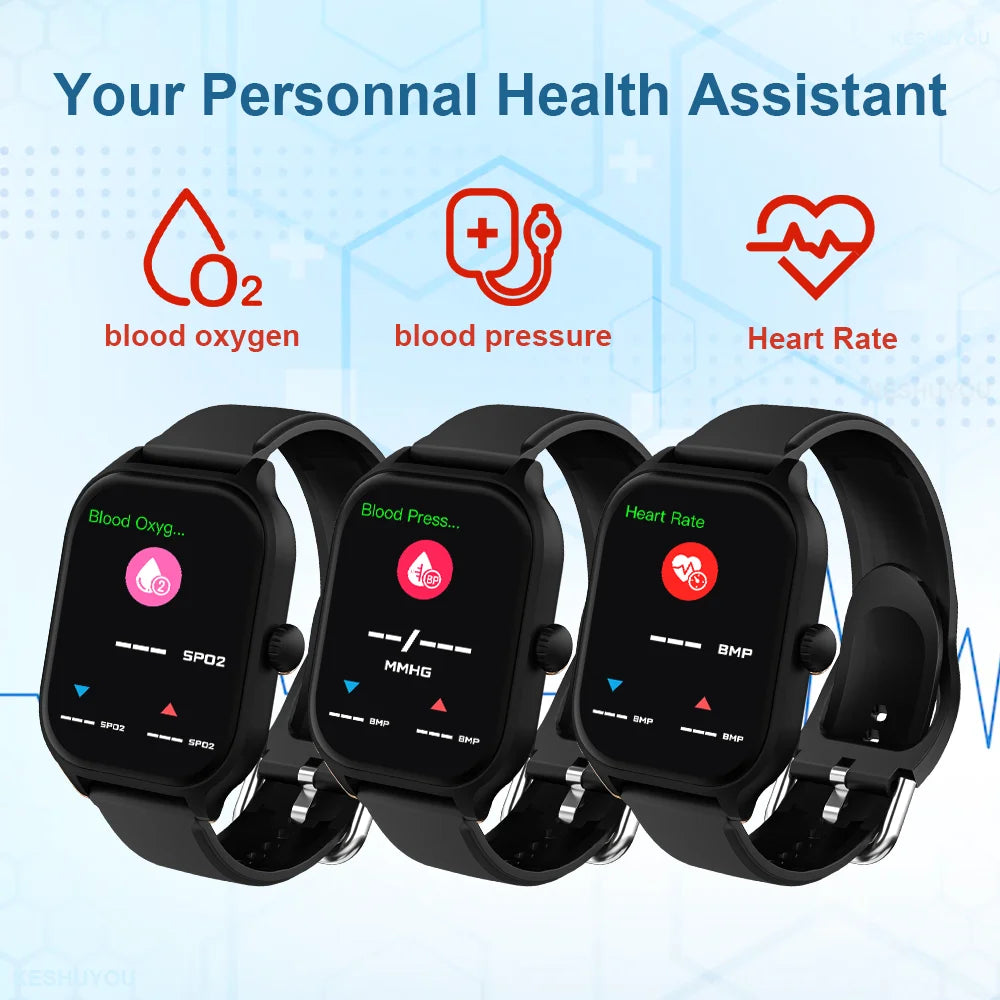 LAXASFIT New H9 Promax Smart Watch Dial to Answer Calls Calorie Tracking Heart Rate Oximetry Monitoring Bluetooth Smartwatch
