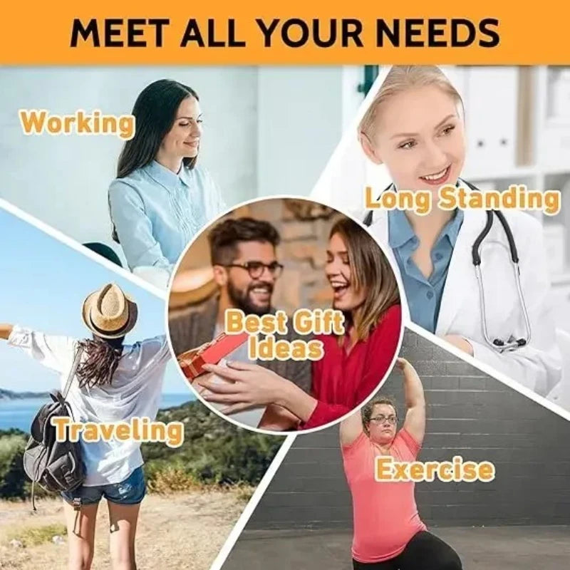 Plus Size Compression Socks for Women Men 20-30 MmHg Wide Calf Extra Large Knee High Flight Sock for Circulation Support 2XL-4XL