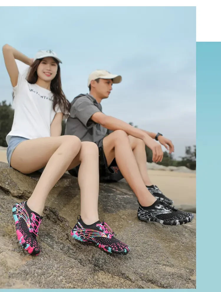 Unisex Shoes For Women Fitness Treadmill Indoor Outdoor Speed Interference Water Beach Couples Swimming Shoe Men Aqua Sneakers