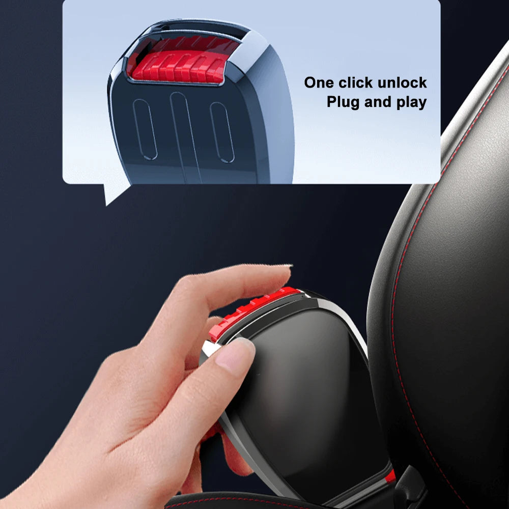 1/2PCS Car Seat Belt Clip Extender Auto Safety Belt Extension Thick Insert Socket Extender Safety Buckle Seat belt buckle plug