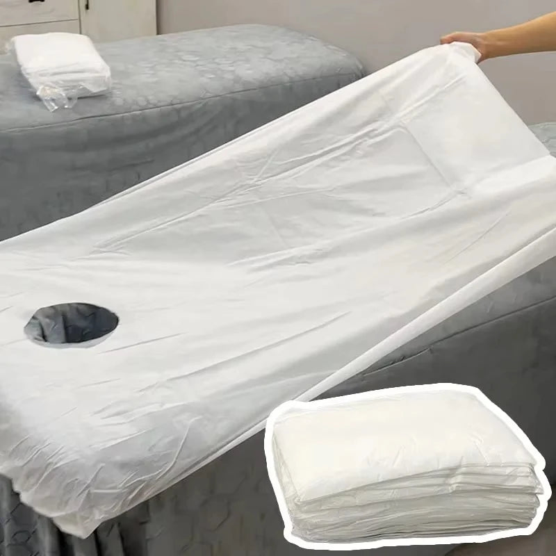 10/20/50 Pieces Disposable Elastic Breathable Non-woven Fabric Covers Thickened Spa Salon Beds Clinic Beds Massage Shop Beds