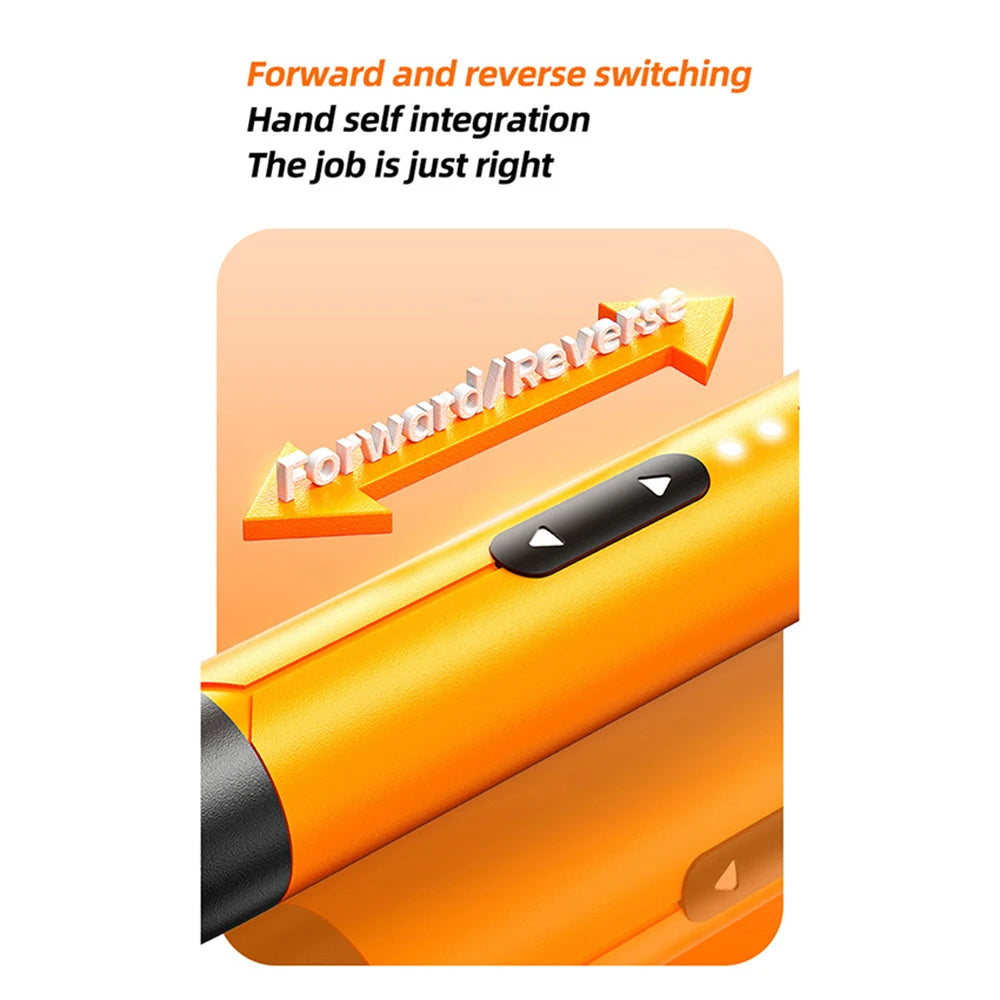 DC3.7-4.2V 38 Batch Heads Electric Screwdriver Rechargeable Speed 110R Cordless Screwdriver High Torque Household Repair Tool