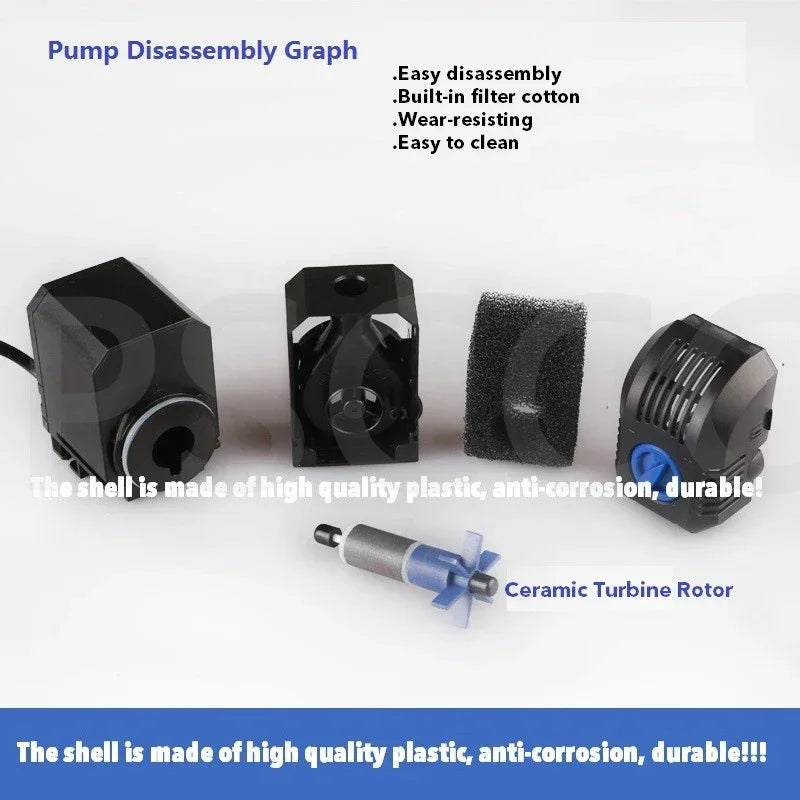 SUNSUN HJ-500 HJ-600 HJ-1100 HJ-1500 HJ-2200 HJ-2500 HJ-3000 Aquarium Fish Turtle Tank Water Pump 220v
