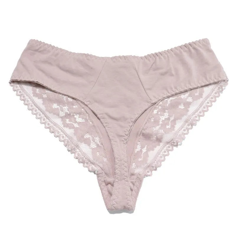 Beauwear L-5XL Plus Size Underwear Sexy G String Panties For Women cotton Thong Briefs Lingerie Female Underpants