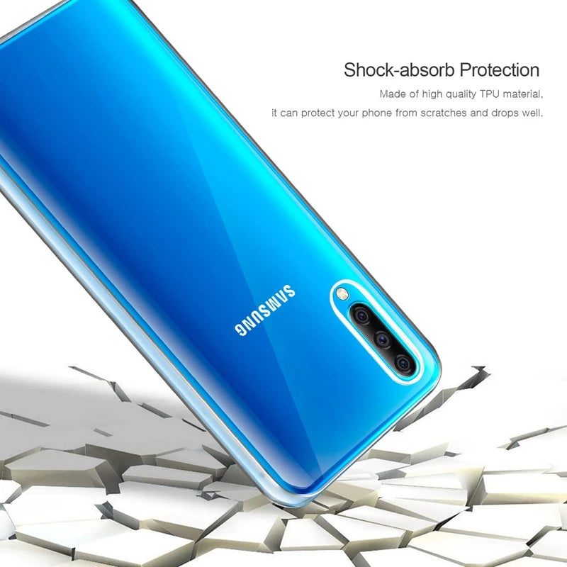 360 Double Silicone Phone Case For Samsung A5 A6 A7 A8 A9 2018 Plus A10 A20E A30 A40S A50 A60 A70 A51 A71 A81 A91 Cover Cases