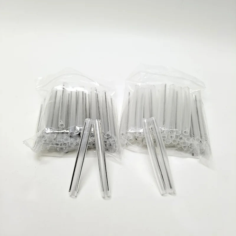 60x1.0mm 60 x5.5mm 1pin 2pin Fiber Optic Fusion Protection Splice Sleeves Heat Shrink Tube Fiber Optic Hot Melt Tube Smoove