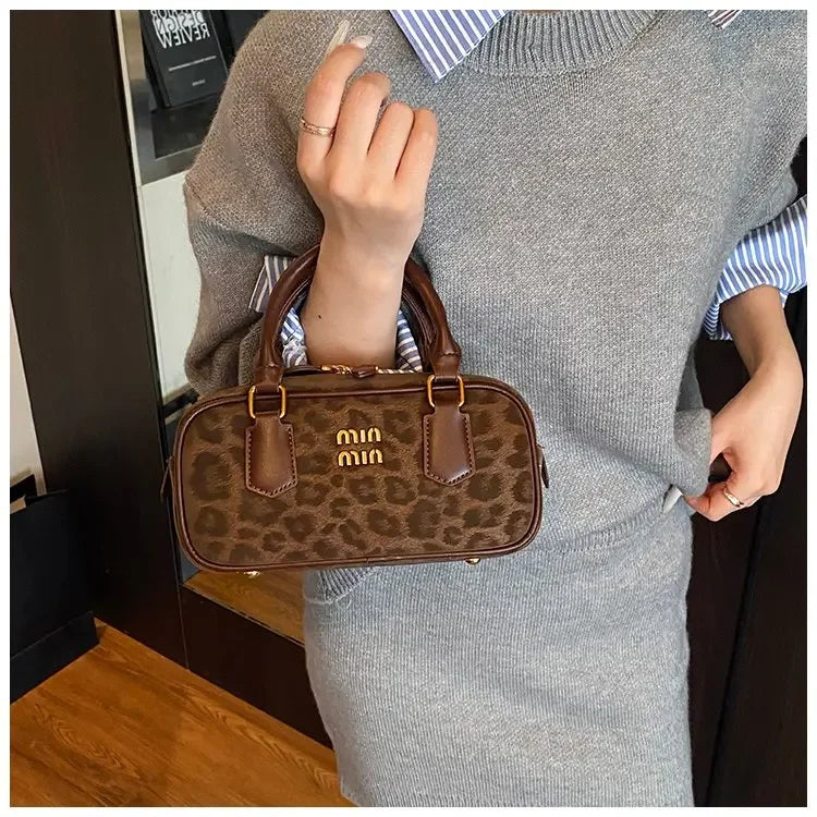 Women's Square Leather Satchel Handbag | Tote Shoulder Crossbody Purse & Diaper Bag