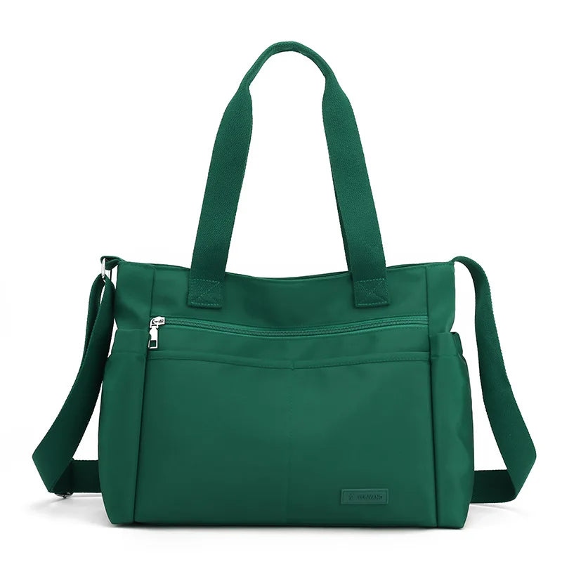 Women Bag Crossbody Nylon Large Capacity Shoulder Bag Lightweight Handbag Maternity Diaper Baby Bag For Mom Travel Dropshipping