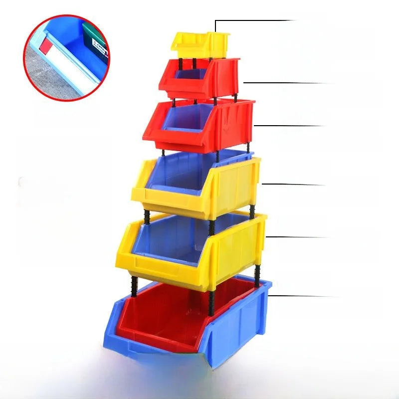 Plastic Combination Hardware Screw Storage Box Parts Organizer Toolbox Warehouse elf Storage Case Modern Sle Universal Use