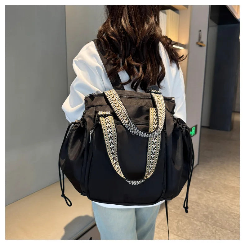 3-in-1 Mommy Bag Baby Diaper Bags Multifunctional Women's Tote Backpack Travel Duffel Airport Bags Foldable Gym Bag