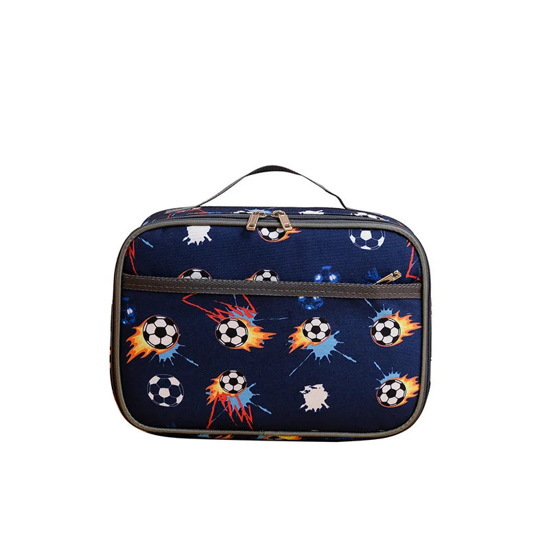 New lunch box bag large capacity kindergarten schoolbag storage bag and high appearance level lunch bag