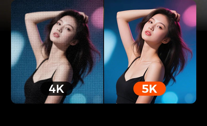 5K Digital Camera Auto Focus 80MP Vlogging Camera for YouTube and Anti-Shake Video Camera with Flash Dual Lens Selfile Camcorder