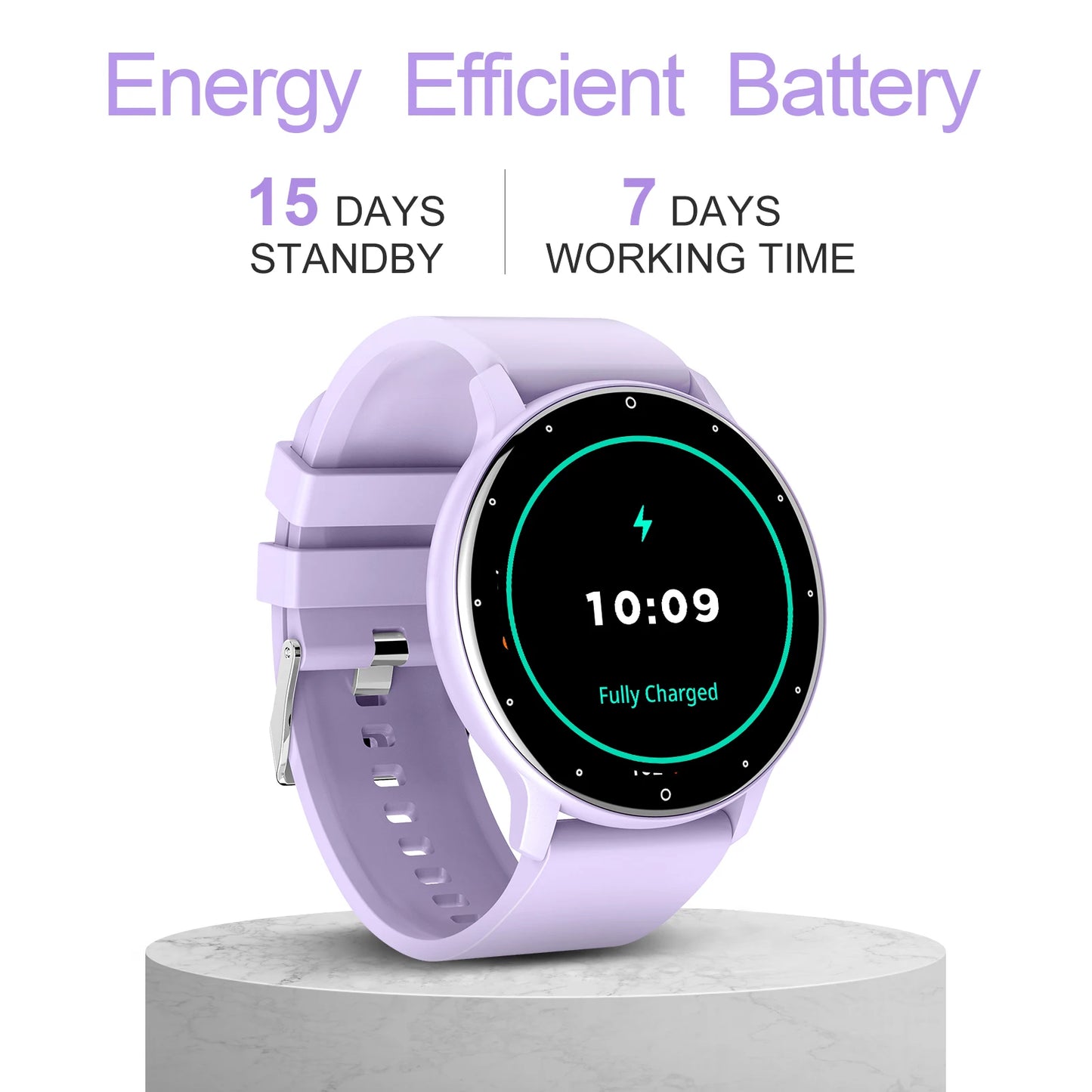 LIGE 2025 New IP68 Waterproof Sport Fitness Tracker Smart Watch Full Touch Screen Bluetooth Call Smartwatch for Men Women