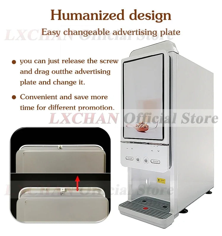 HomeWise CIMT2 Commercial Instant Soymilk Maker Automatic Instant Beverage Maker Soymilk/Coffee/Milk/Hot Chocolate 110V 220-240V