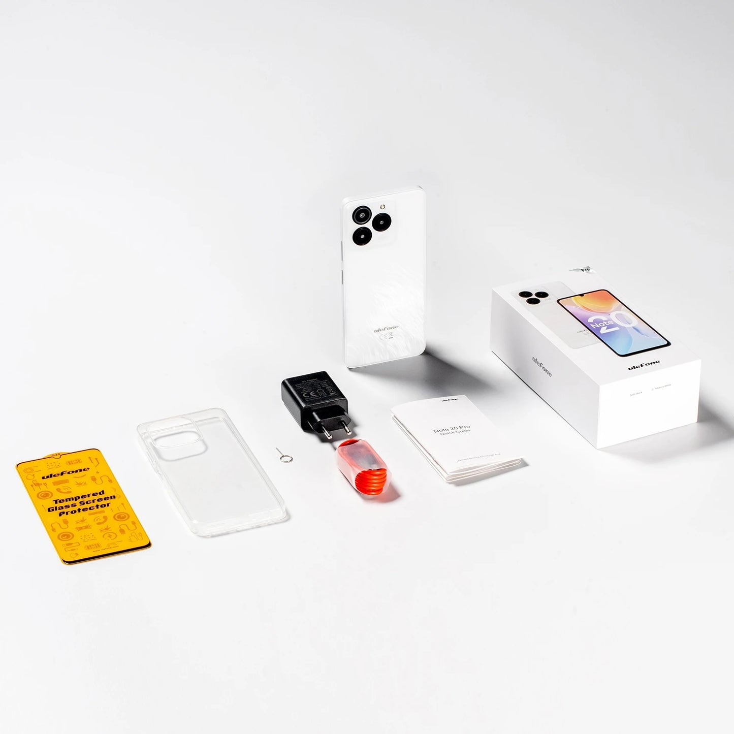 Ulefone Note 20 Pro Smartphone 50MP Camera 6000mAh Battery 4GB+128GB/ 256GB Unisoc T606 6.75" 90Hz 4G Android 14 Mobile Phone