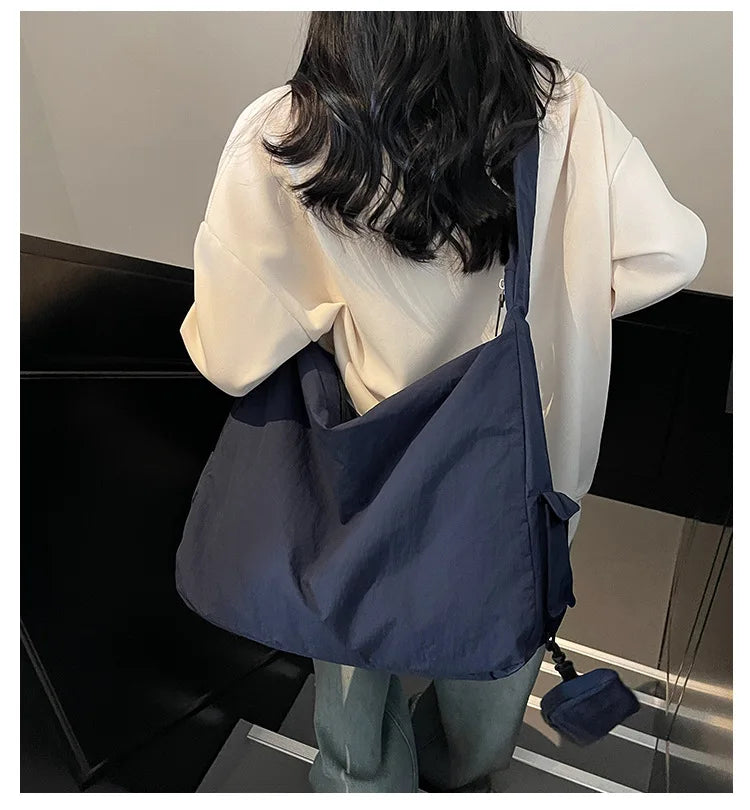 Women's Handbag Large Women Shoulder Shopper Bag Canvas Luxury Designer Cloth Tote Bags for Woman Big Female Daily Commuter City