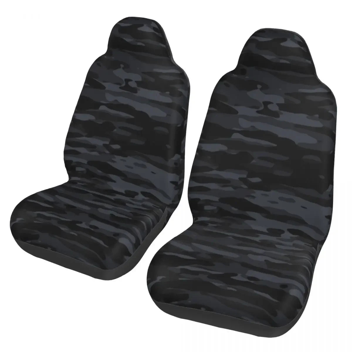 Urban Style Camouflage Universal Car Seat Cover Off-Road For SUV Multicam Front Rear Flocking Cloth Cushion Fabric Hunting