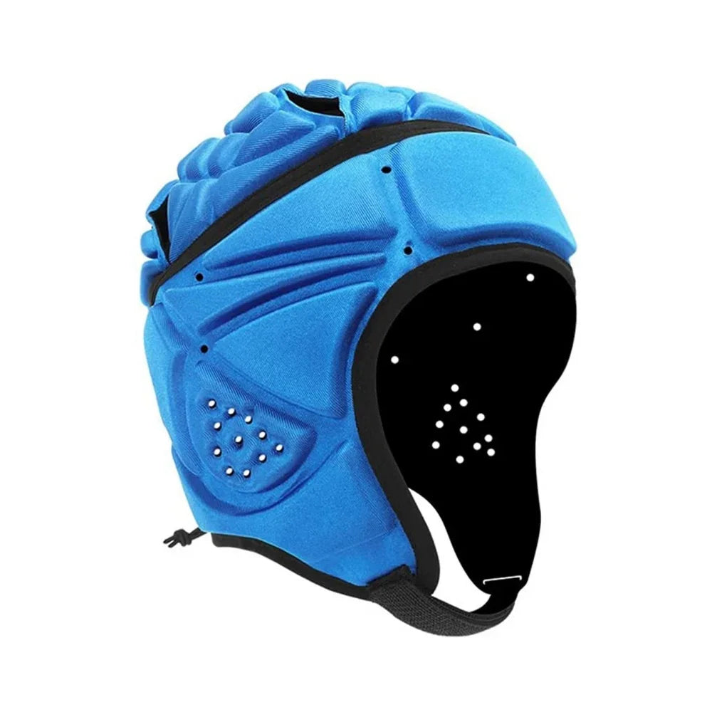 Adult Rugbys Football Helmet Headguard Goalie Hat Caps Soft Protective Rugbys Headguard