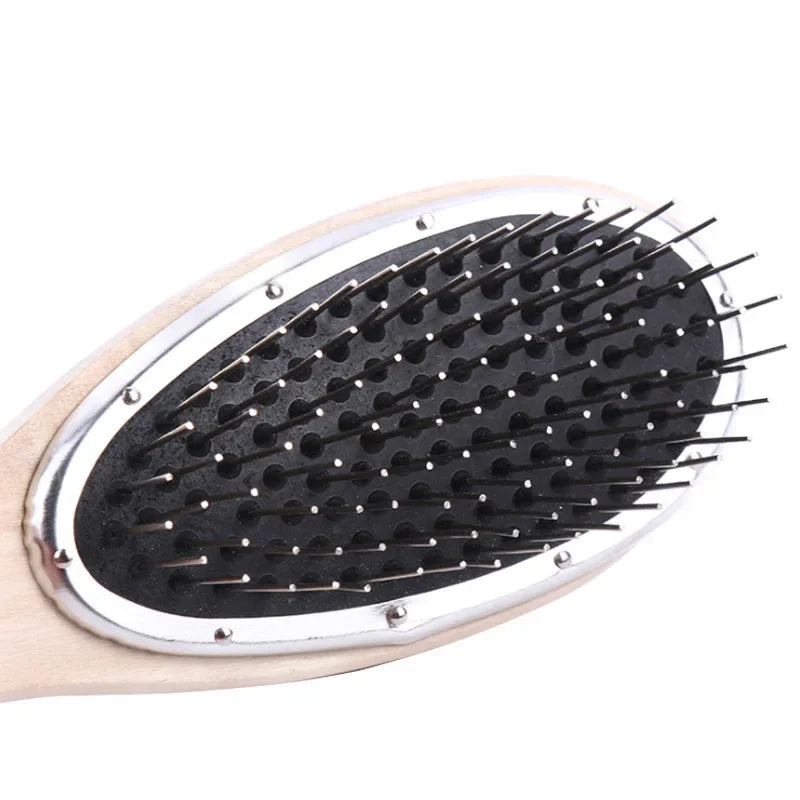 Hair Brush for Wigs Anti Static Steel Comb for Tangle Hair Extensions Wig Brush