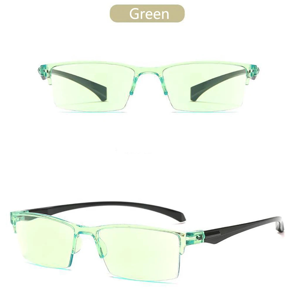 Smart Automatic Zoom Eyeglasses Anti-Blue Light Reading Glasses Men Women Optical Spectacle Computer Eyeglass