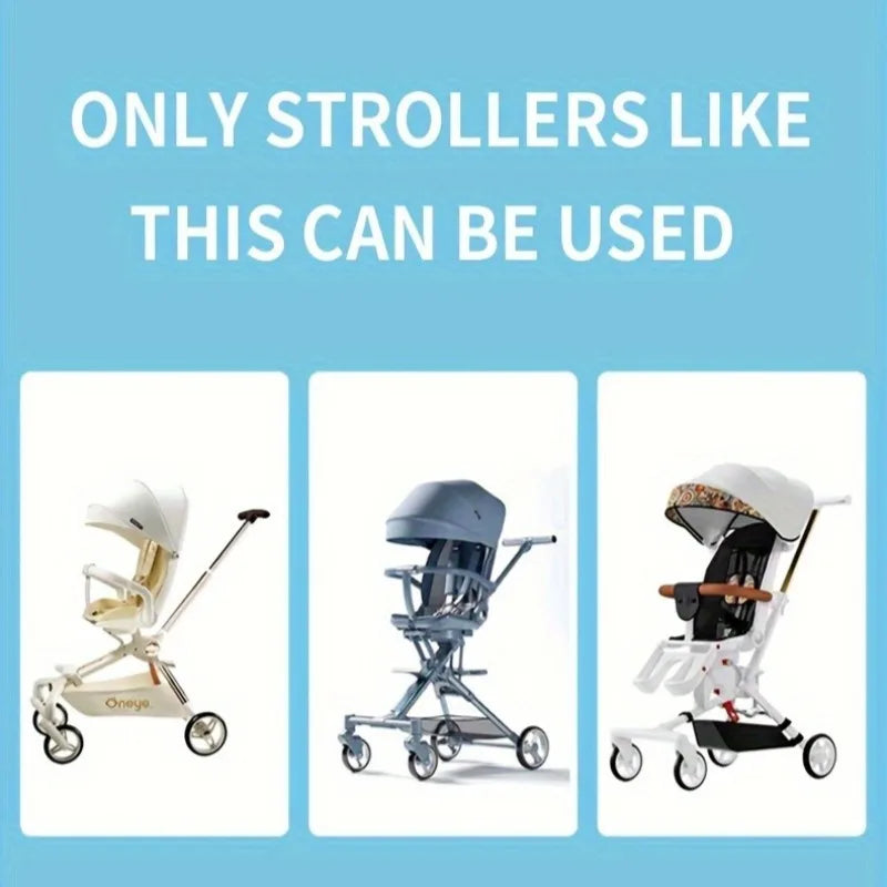 Compact Stroller Rain Cover Baby Stroller Cover for Toddler Umbrella Stroller Lightweight Travel Stroller Windproof Waterproof