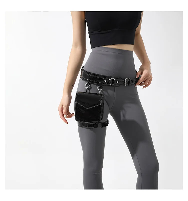 Belt Bag Mini Bag Waist Bag Leg Bag Sports Fitness Running Bag With Yoga Pants Headset Lipstick Bag Fanny Pack Purse Waist Pack