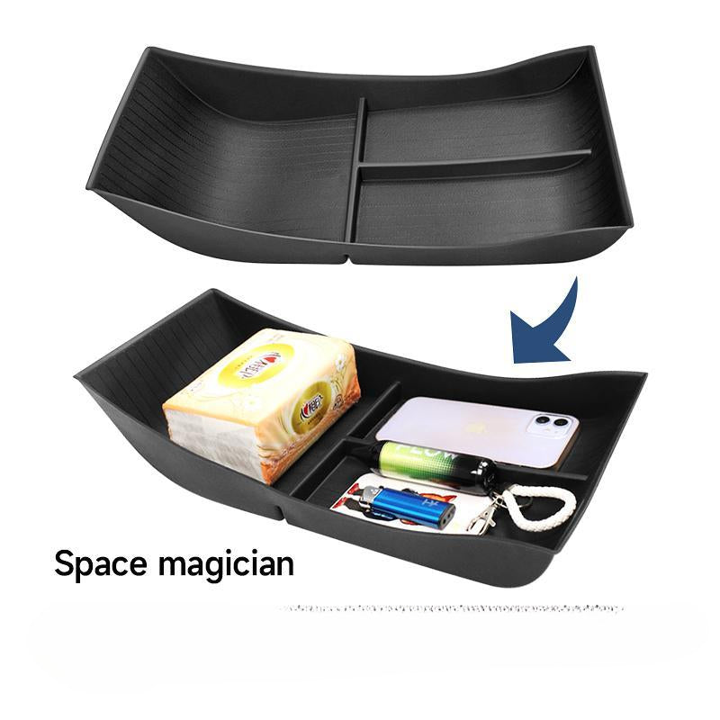 Car Organizer Box for BYD Seal Atto 4 EV 2022~2024 2023 Holder Sundries Packing Central Armrest Control Storage Tray Accessories