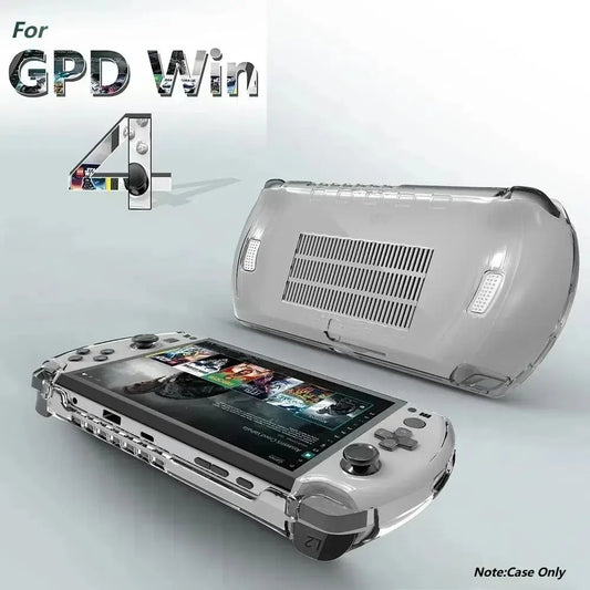 Replacement Shockproof Protective Case Soft Solid Color Console Protection Shell Transparent Console Case for GPD Win 4